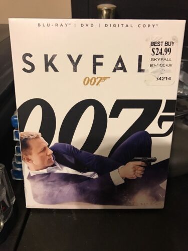 Skyfall Blu-ray/DVD, 2013 No Digital Copy James Bond 007 - for just $7.99! 
