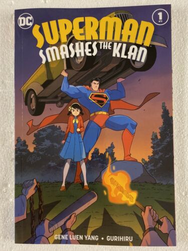 Superman Smashes The KKK Klan #1 (Of 3) Gene Luan Yang Cover A 2019 DC Comics - for just $9.99! 