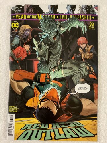 Red Hood Outlaw #38 Cover A DC Comics 2019 First Appearance Of Monster Arm - for just $6.99! 