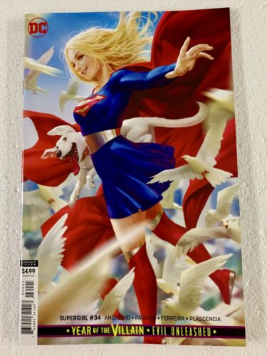 Supergirl #34 Derrick Chew Cardstock Cover B Variant DC Comics 2019 - for just $6.99! 