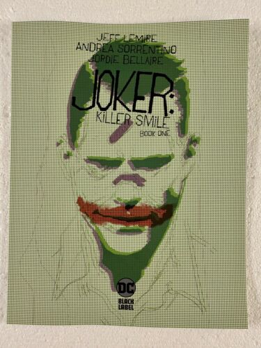 Joker Killer Smile #1 Jeff Lemire Cover A DC Black Label 2019 1st App Mr Smiles - for just $12.99! 