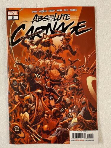 Absolute Carnage #5 Ryan Stegman Cover A 1st Print Marvel Comics 2019 - for just $7.99! 