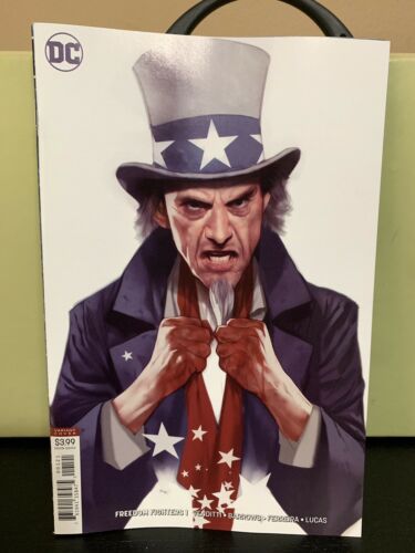 Freedom Fighters #1 Ben Oliver Cover B Variant Cover Uncle Sam 2018 - for just $9.99! 