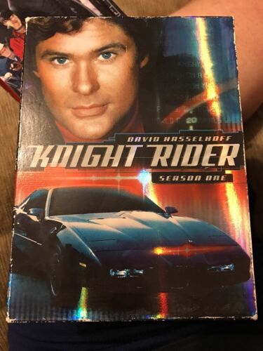 Knight Rider - Season 1 (DVD, 2004, 4-Disc Set) David Hasselhoff KITT Industries - for just $9.99! 