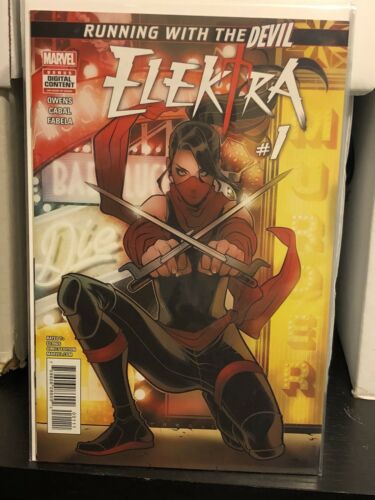 Elektra #1 Elizabeth Torque Cover A 2017 Juann Cabal Marvel Comics - for just $8! 