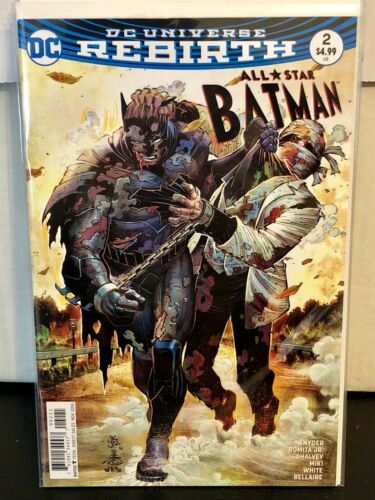 All Star Batman #2 Cover B (DC, 2016) Rebirth John Romita Jr Variant - for just $9.99! 