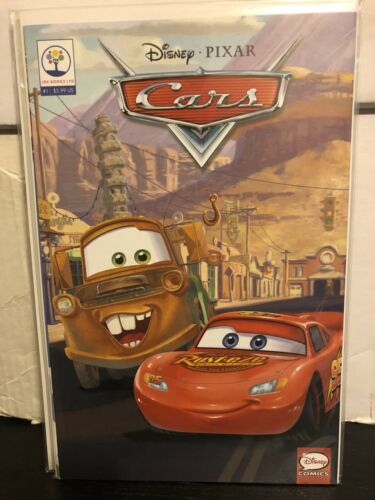 Cars #1 (2016 Series) Disney Comics Book Pixar Lightning McQueen Mater Sally - for just $7.99! 