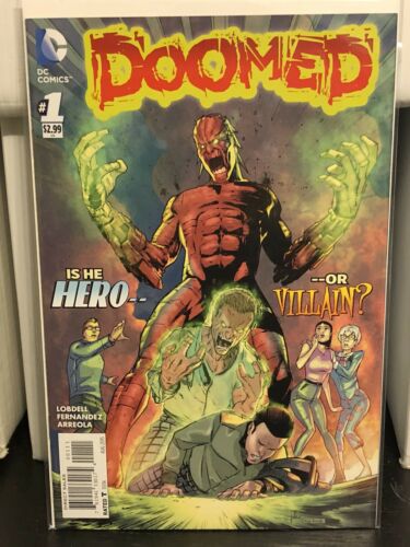 Doomed #1 Javier Fernandez Cover A DC Comics 2015 Lobdell Arreola - for just $9.99! 