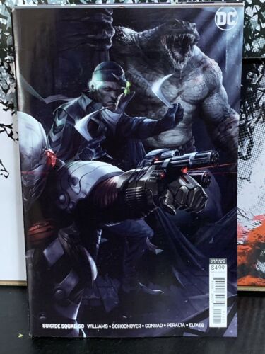 Suicide Squad #50 Francesco Mattina Cover B Variant 2019 DC Comics Killer Croc - for just $12.99! 