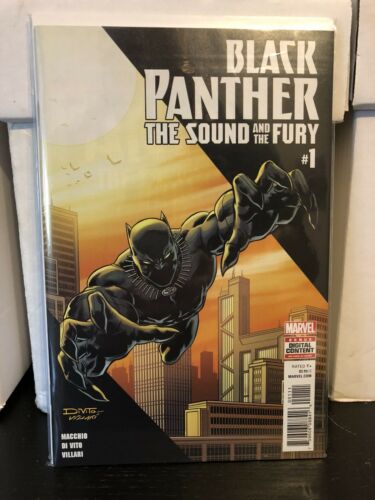Black Panther Sound And The Fury #1 First Issue Di Vito Art Marvel Comics MCU - for just $10! 