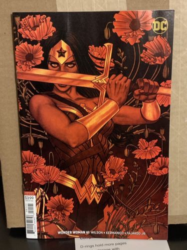 Wonder Woman #61 Jenny Frison Cover B Variant 2019 DC Comics - for just $10.99! 