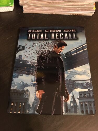 Total Recall Steelbook (Blu-ray/DVD, 2012, 3-Disc) Colin Farrell jessica biel - for just $18.99! 