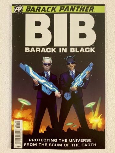 Barack Panther: Barack In Black #1 Shannon ANTARCTIC PRESS Indy Comics Obama MIB - for just $6! 