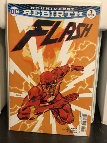 The Flash #1 Rebirth Godspeed Cover B Johnson Variant 2016 DC Comics - for just $11.99! 