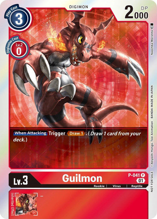 Guilmon [P-041] (Gen Con 2022) [Promotional Cards] - Just $7! Shop now at Retro Gaming of Denver