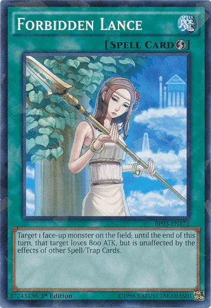 Forbidden Lance [BP03-EN172] Shatterfoil Rare - for just $0.45! 