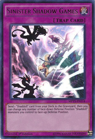 Sinister Shadow Games [MP15-EN114] Ultra Rare - for just $0.15! 