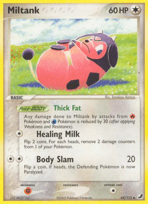 Miltank (42/115) [EX: Unseen Forces] - for just $5.25! 