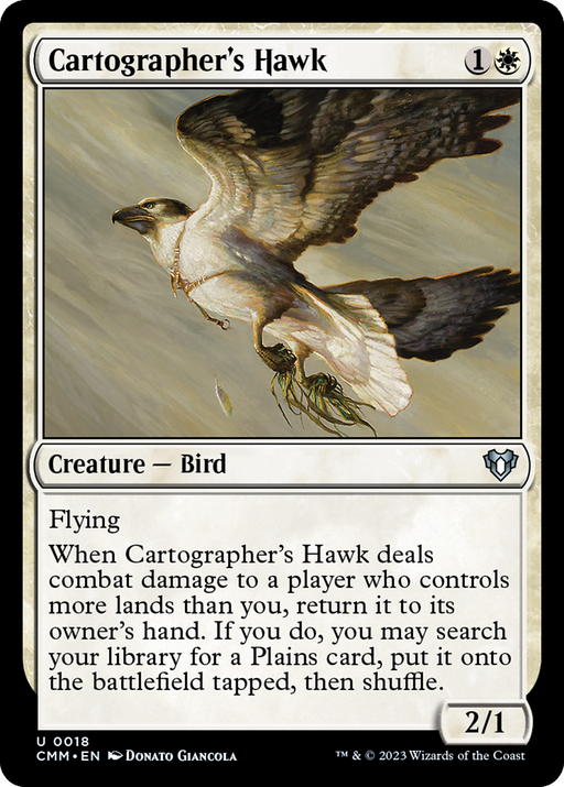 Cartographer's Hawk (CMM-018) - Commander Masters - for just $0.09! 