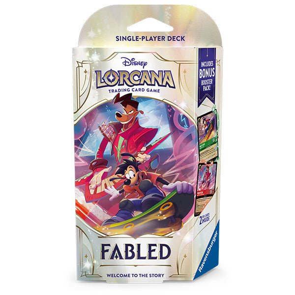 Disney Lorcana: Fabled - Powerline and Max (Emerald/Ruby) - for just $20! 