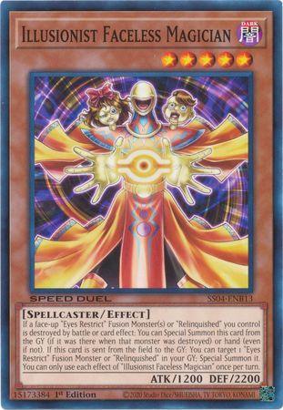 Illusionist Faceless Magician [SS04-ENB13] Common - for just $0.40! 