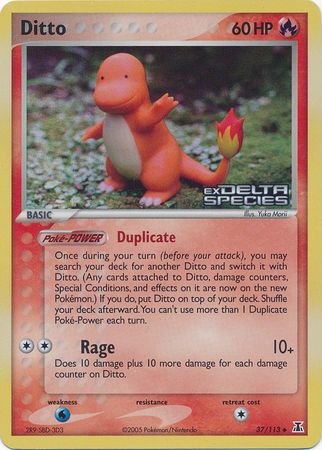 Ditto (37/113) (Stamped) [EX: Delta Species] - Just $7.45! Shop now at Retro Gaming of Denver