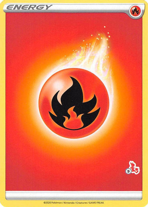 Fire Energy (Cinderace Stamp #9) [Battle Academy 2022] - for just $0.10! 