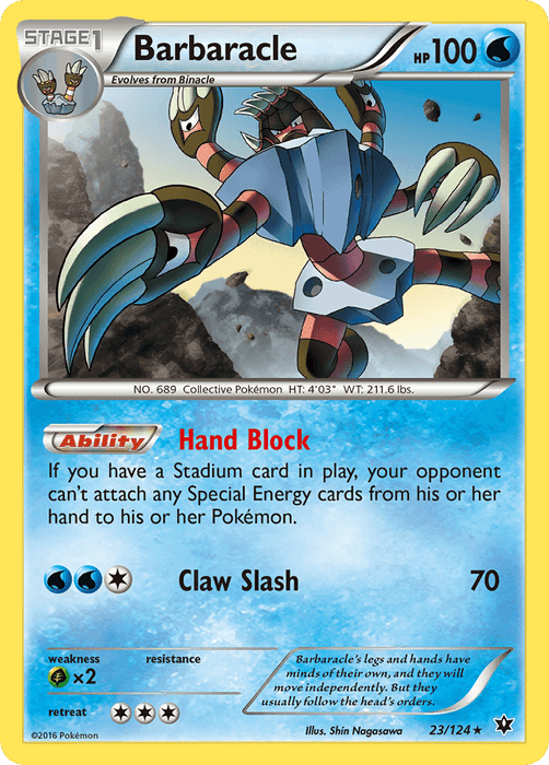 Barbaracle (23/124) [XY: Fates Collide] - for just $0.20! 