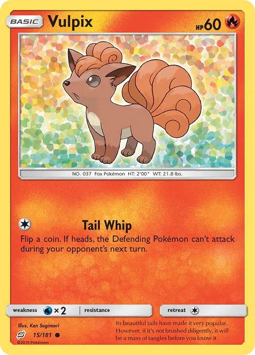 Vulpix (15/181) [Sun & Moon: Team Up] - for just $0.15! 