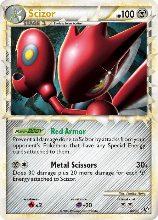 Scizor (84/90) [HeartGold & SoulSilver: Undaunted] - for just $32.65! 