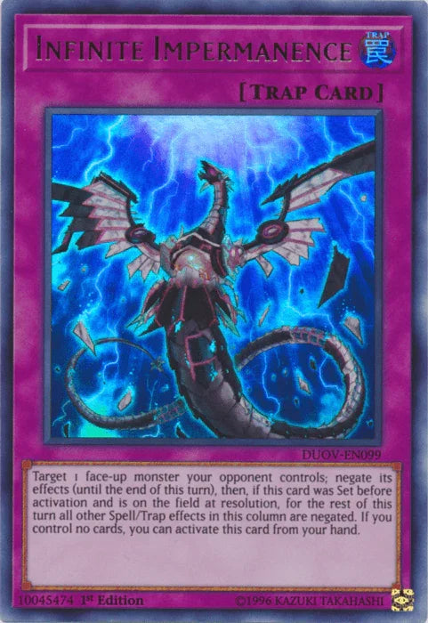 Infinite Impermanence [DUOV-EN099] Ultra Rare - for just $1.15! 
