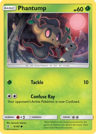 Phantump 006/145 - SM  Guardians Rising - for just $0.07! 