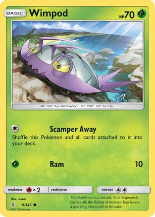 Wimpod 008/145 - SM  Guardians Rising - for just $0.05! 
