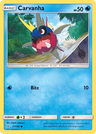 Carvanha 027/145 - SM  Guardians Rising - for just $0.05! 