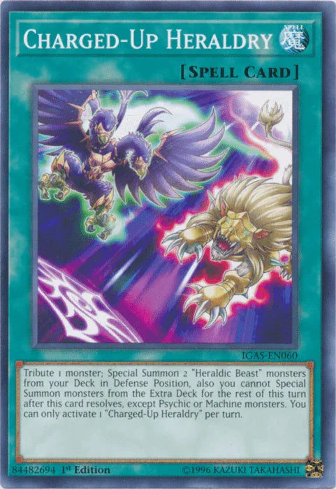 Charged-Up Heraldry [IGAS-EN060] Common - for just $0.10! 