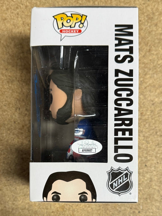 Mats Zuccarello Signed NHL Hockey New York Rangers Funko Pop! #37 With JSA COA - for just $200! 
