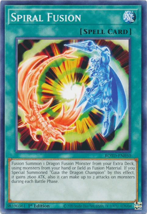 Spiral Fusion [ROTD-EN050] Common - for just $0.10! 