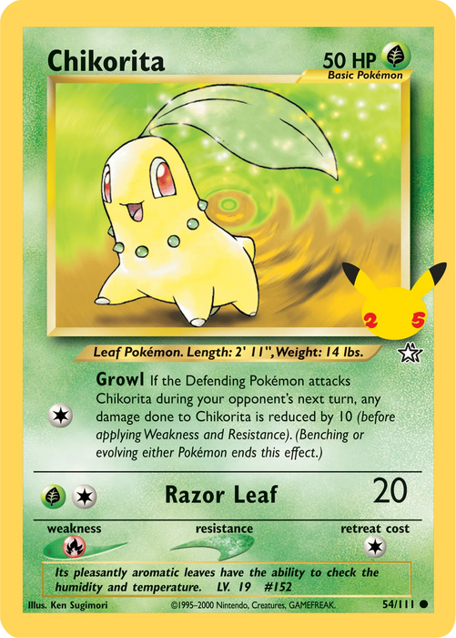 Chikorita (54/111) [First Partner Pack] - for just $0.75! 