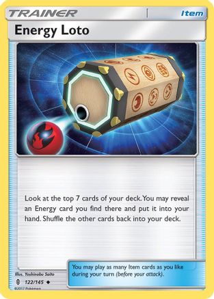 Energy Loto 122/145 - SM  Guardians Rising - for just $0.08! 