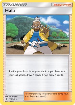 Hala 126/145 - SM  Guardians Rising Reverse Holofoil - for just $0.12! 