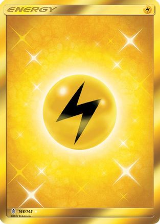 Lightning Energy (Secret) 168/145 - SM  Guardians Rising Holofoil - for just $10! 