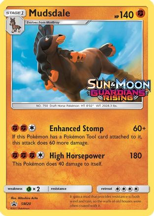 Mudsdale SM20 - SM Promos - Holofoil - for just $2.73! 