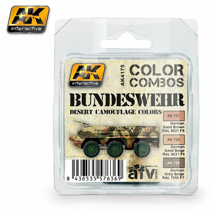 AK Interactive: Bundeswehr Desert Camouflage Set - for just $9.99! 