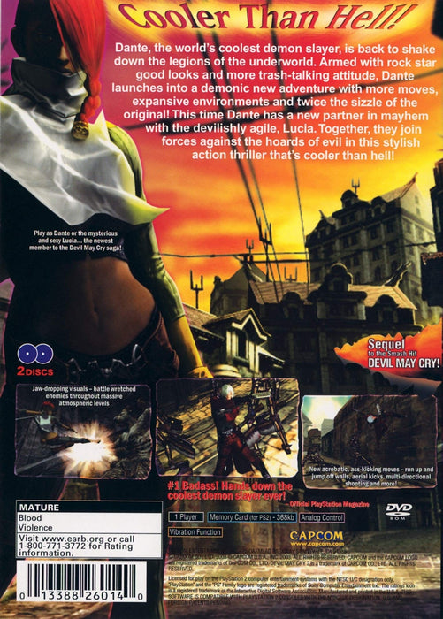 Devil May Cry 2 – PlayStation 2 (PS2) - for just $11.99! 