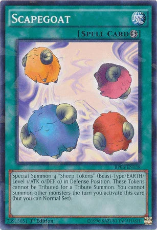 Scapegoat [BP03-EN139] Shatterfoil Rare - for just $0.35! 