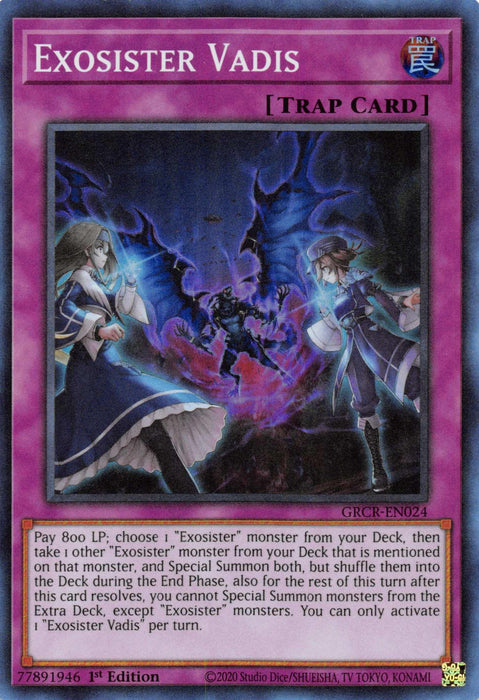 Exosister Vadis [GRCR-EN024] Super Rare - for just $0.10! 