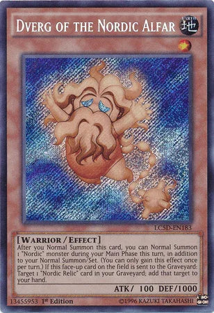 Dverg of the Nordic Alfar [LC5D-EN183] Secret Rare - for just $0.30! 