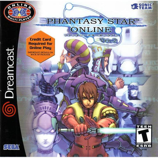 Phantasy Star Online Version 2 (Sega Dreamcast) - Premium Video Games - Just $0! Shop now at Retro Gaming of Denver
