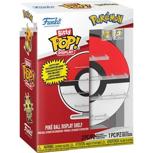 Funko Bitty Pop! Pokemon Poke Ball Display Shelf - for just $27.80! 