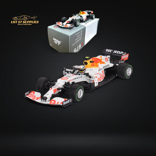 Mini-GT Red Bull RB16B #11 Sergio Pérez 2021 Turkish Grand Prix 3rd Place #679 1:64 MGT00679 - for just $19.99! 